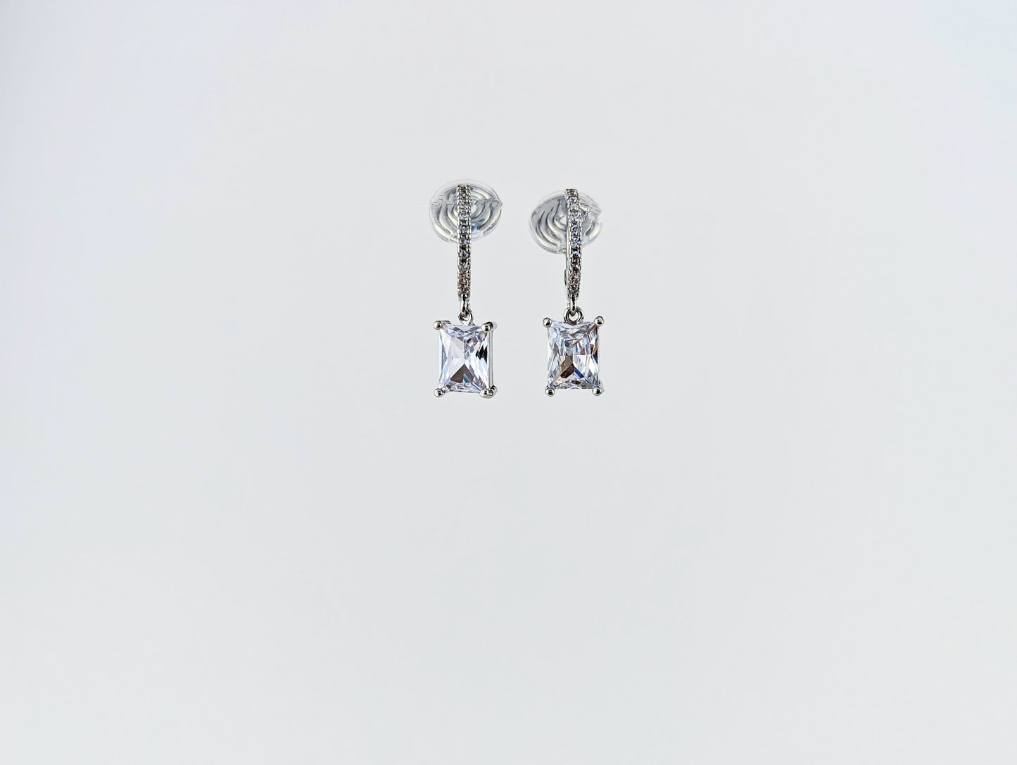 Joy Dimond Dangle Clip-on Earrings