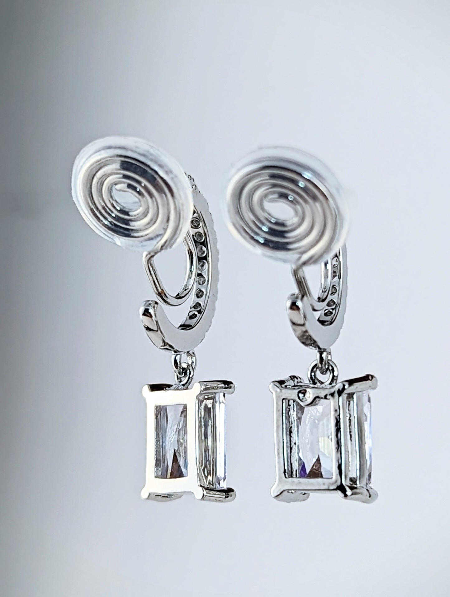 Joy Dimond Dangle Clip-on Earrings
